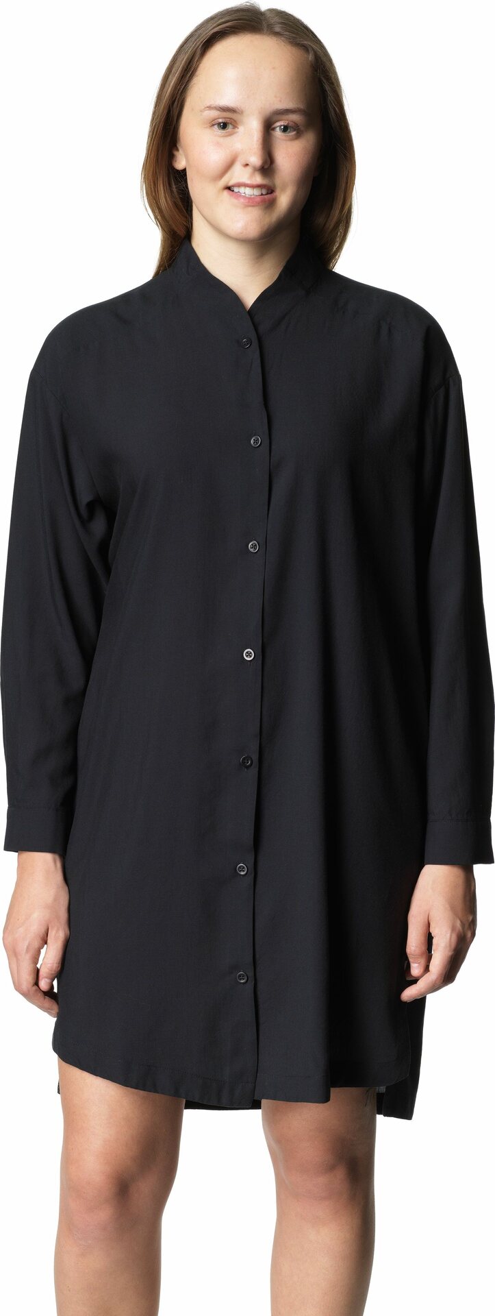 Houdini Tree Dress Womens True Black Light