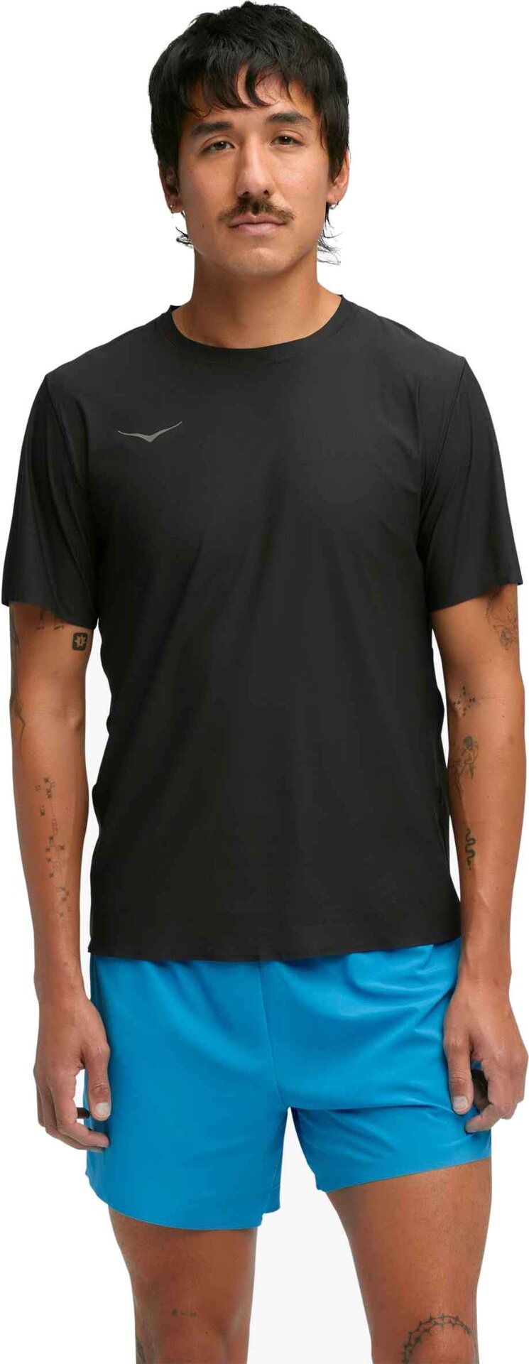 Hoka Airolite Short Sleeve 2.0 Mens Black
