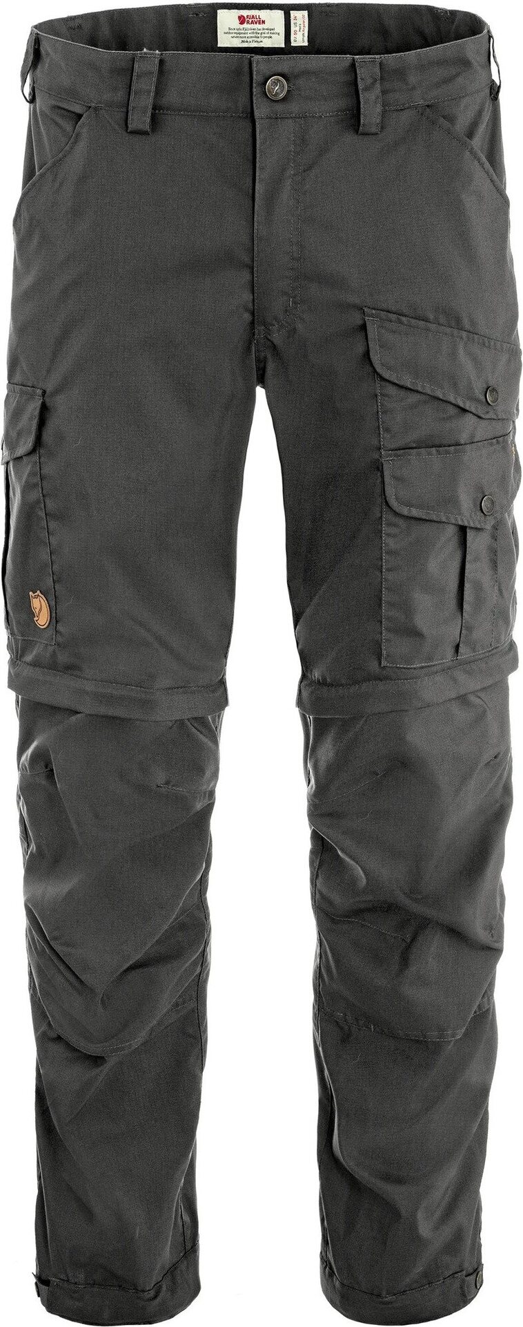 Fjällräven Vidda Pro Lite Zip-off Trousers Mens Dark Grey