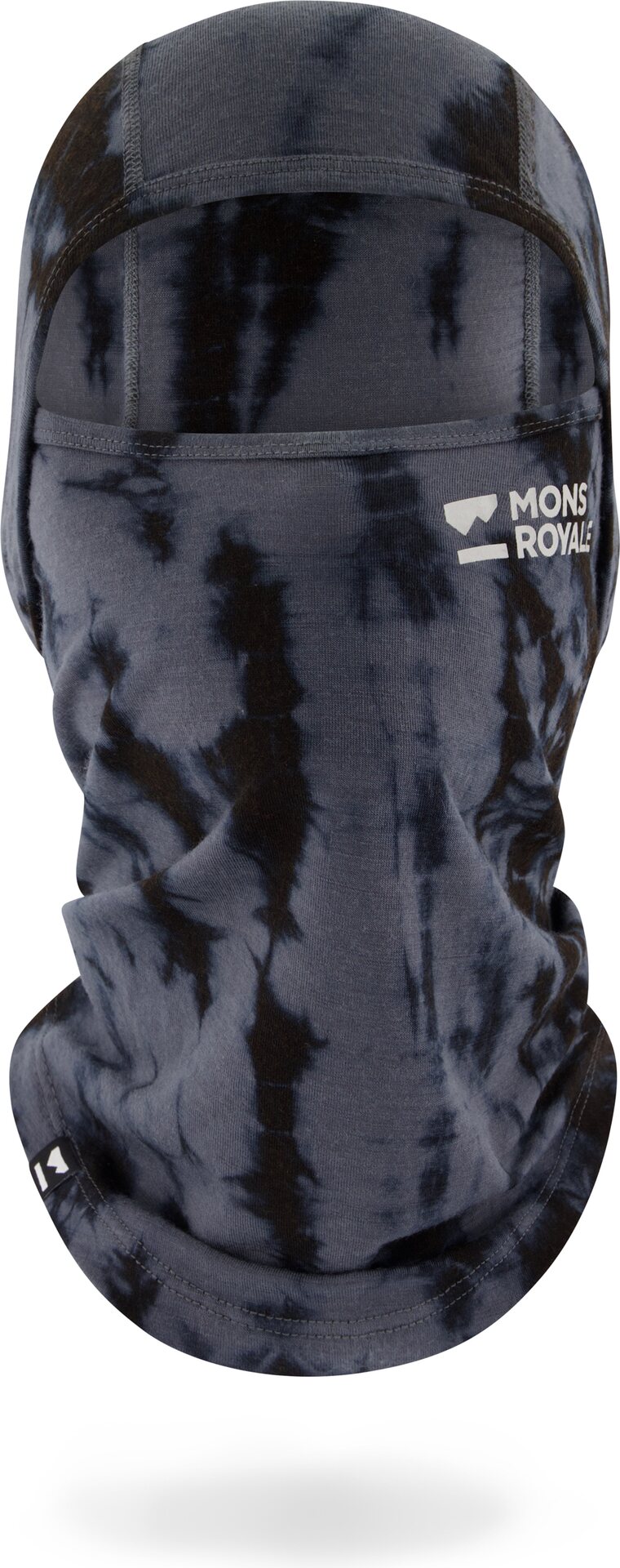 Mons Royale Santa Rosa Merino Flex Balaclava Grey Tie Dye