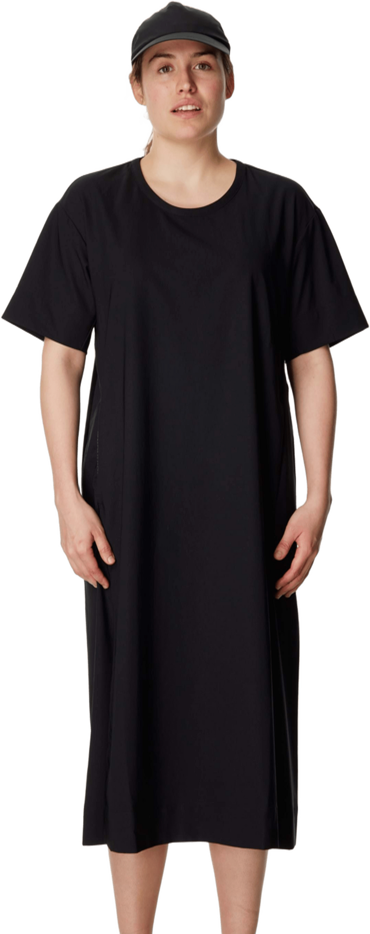 Houdini Cover Dress Womens True Black