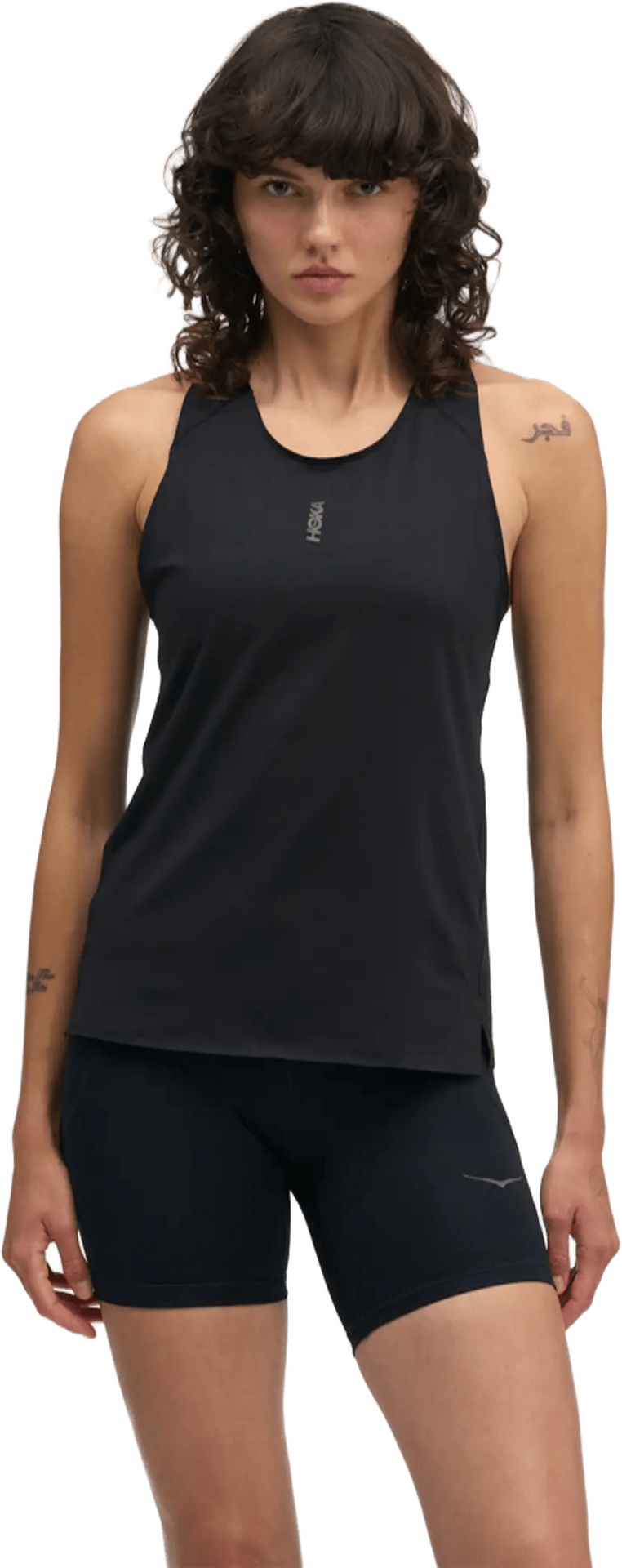Hoka Everyrun Tank Womens Black