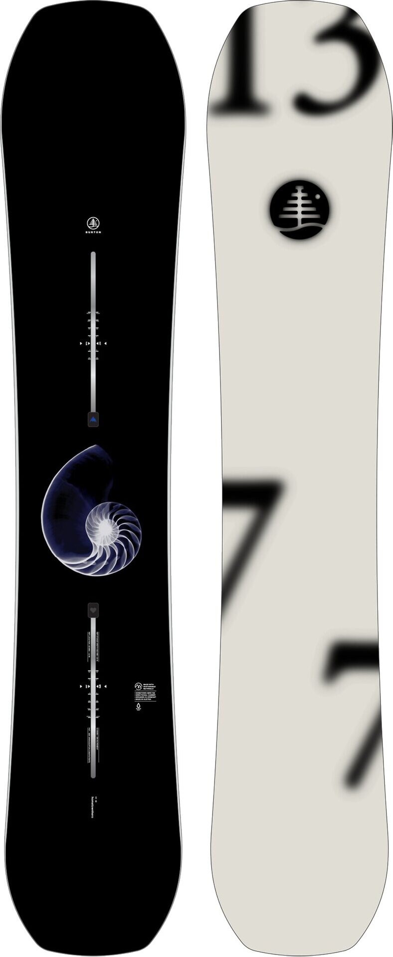 Burton Family Tree Hometown Hero Camber Snowboard Unisex X-Ray