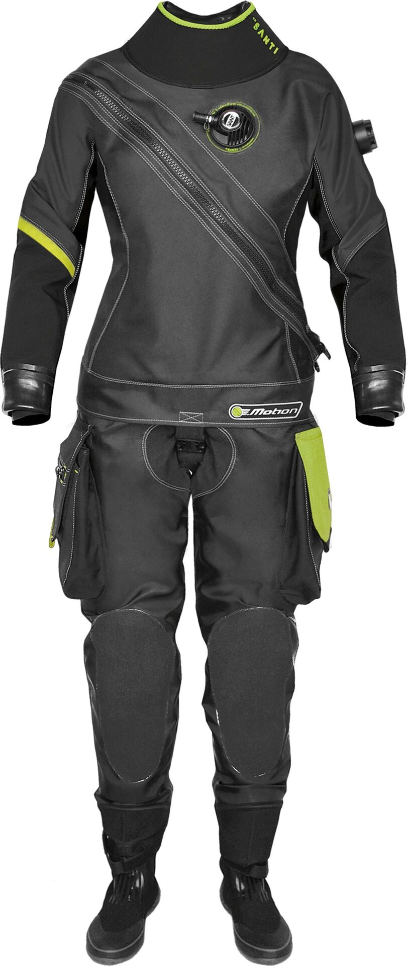 Santi E. Motion Ladies First - Customised Black/Lime