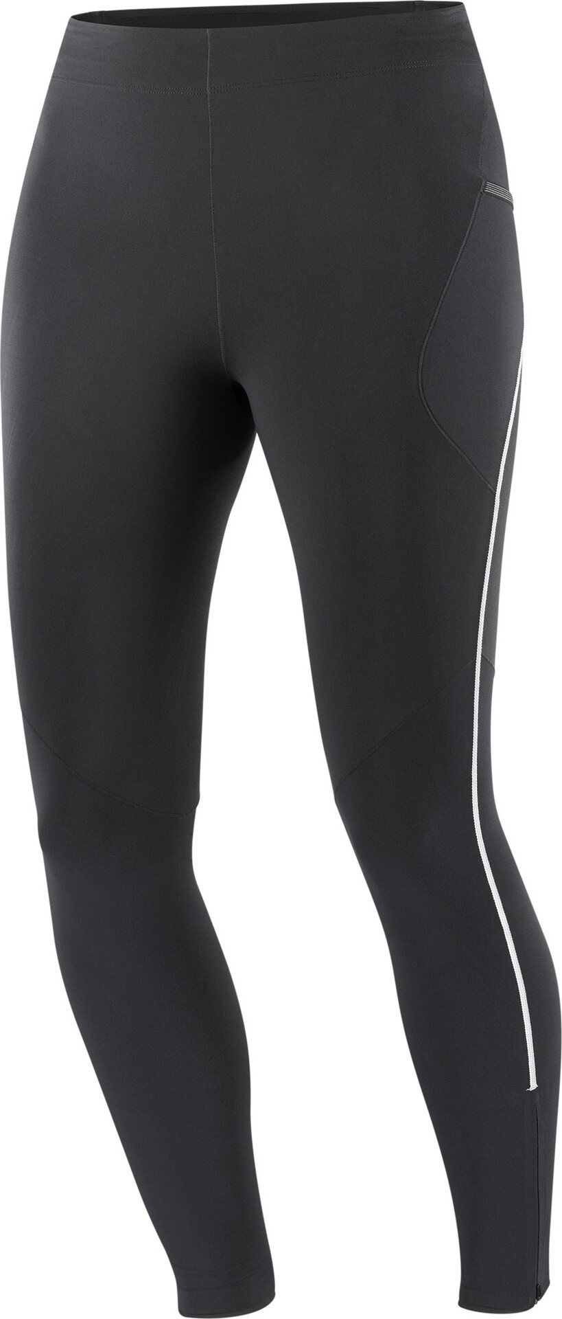 Salomon Sense Aero Stow Tights Womens Deep Black