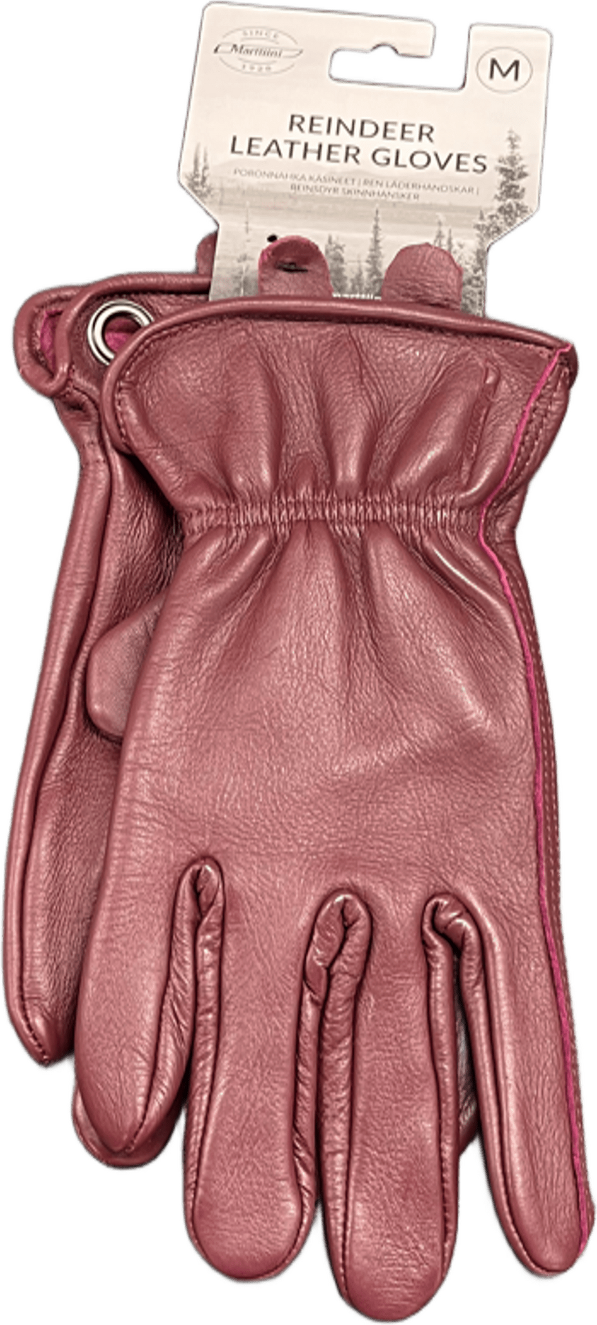 Marttiini Reindeer Leather Gloves Bruin