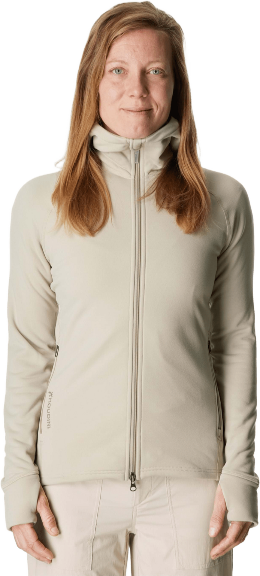 Houdini Power Houdi Womens Greenish Gray