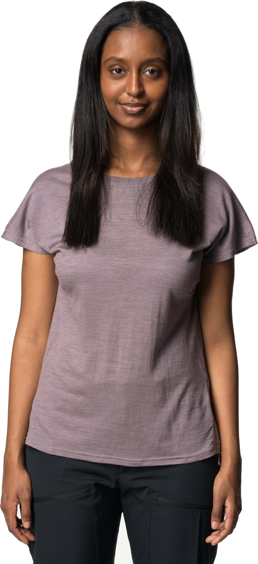 Houdini Activist Tee Womens Foggy Purple