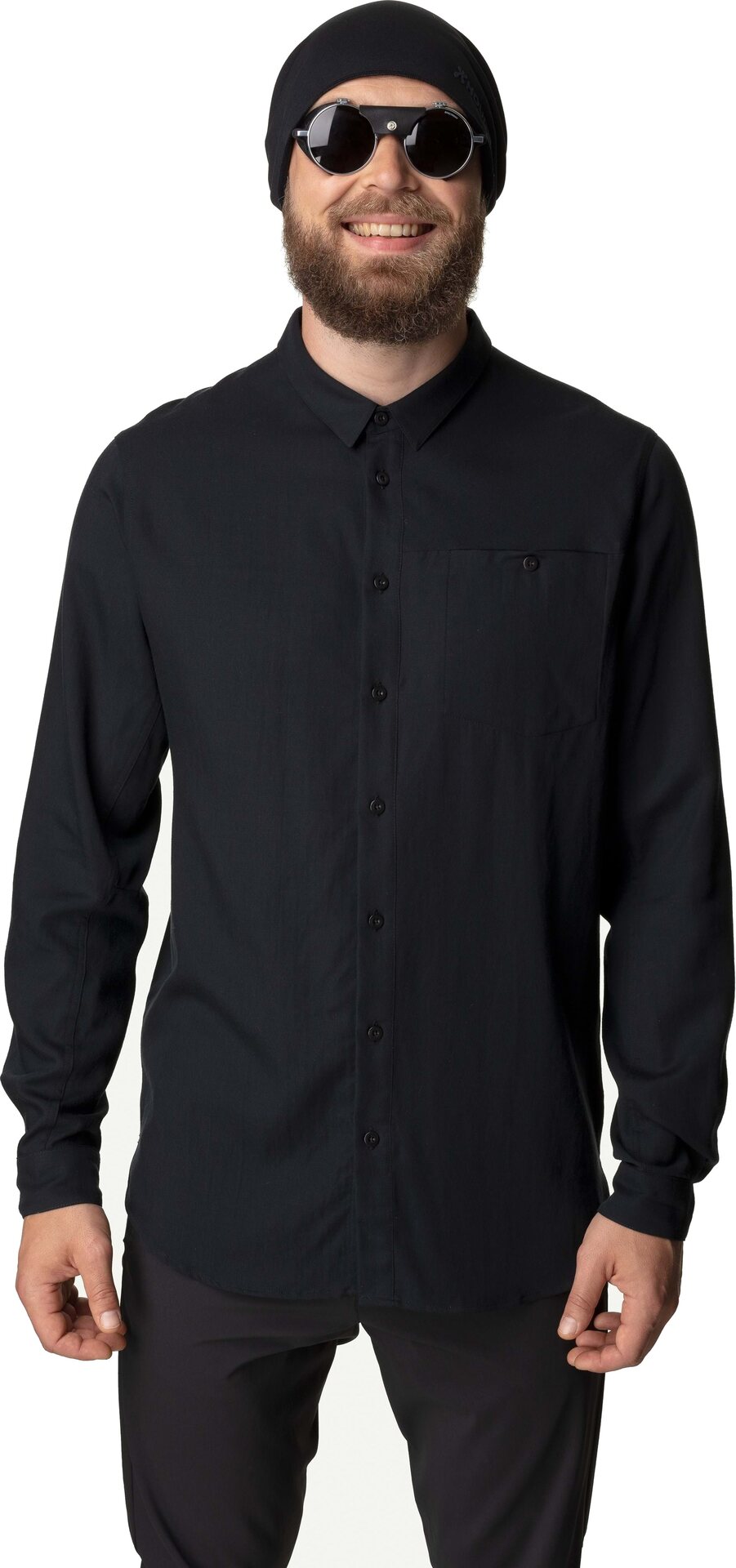 Houdini Out And About Shirt Mens True Black