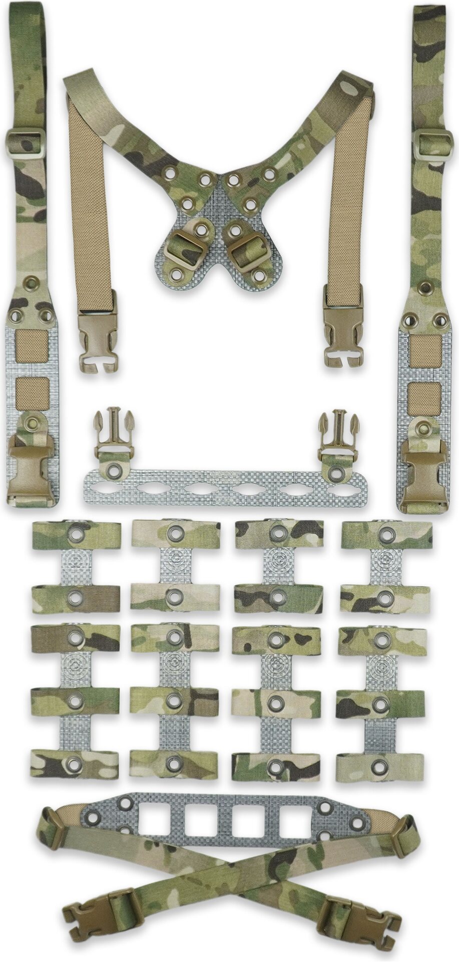 GBRS Group Modular Chest Rig Multicam