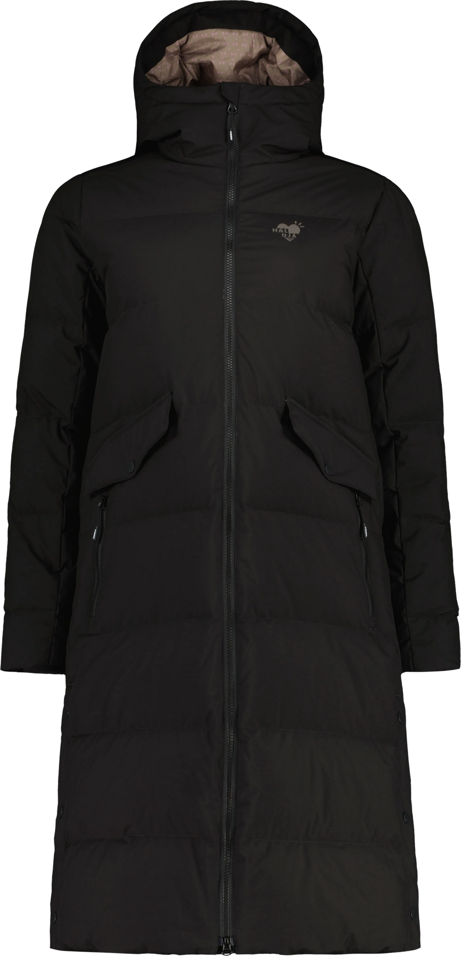 Maloja AnkogelM. ReDown Coat Womens Deep Black