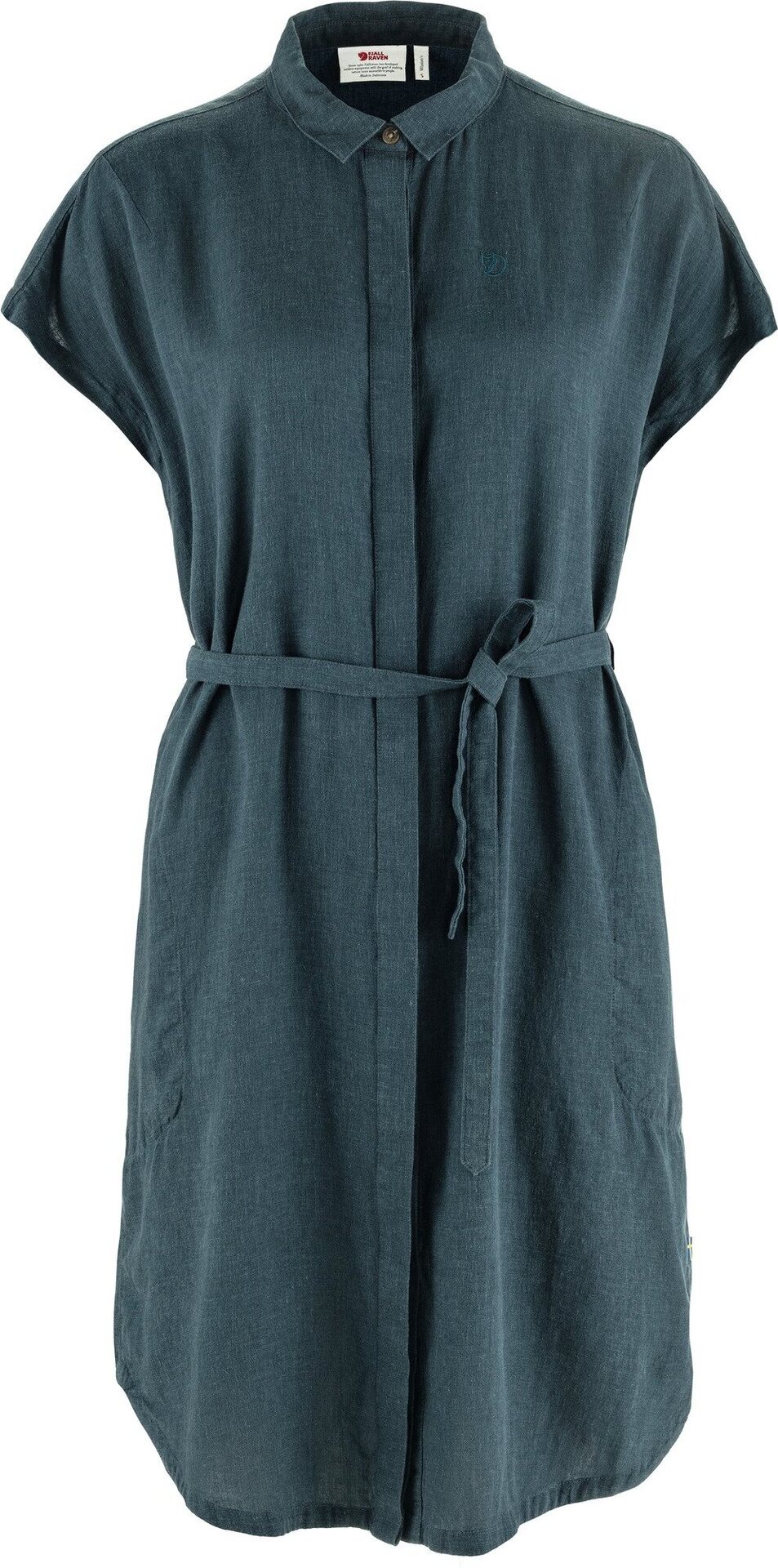 Fjällräven Övik Hemp Dress Womens Mountain Blue (570)