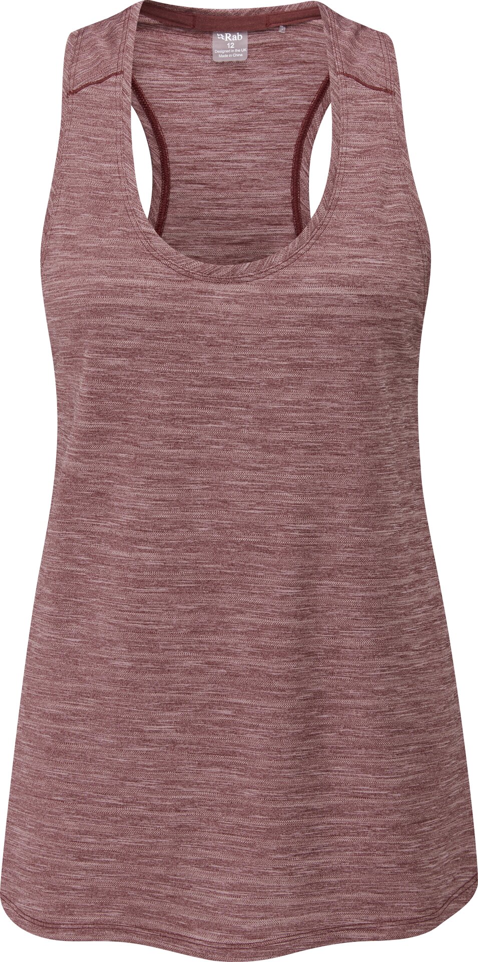 Rab Wisp Vest Womens Deep Heather Marl