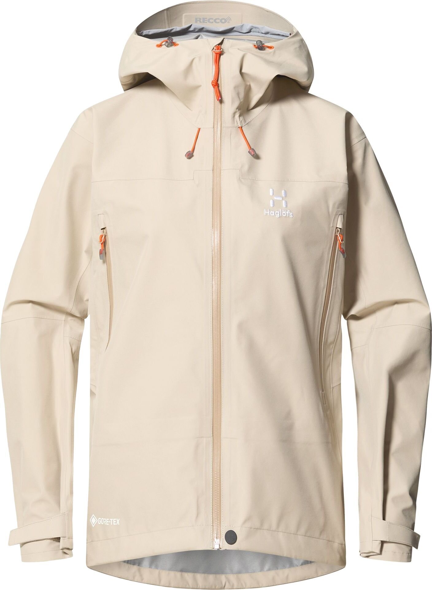 Haglöfs ROC Flash GTX Jacket Womens Chalk Beige