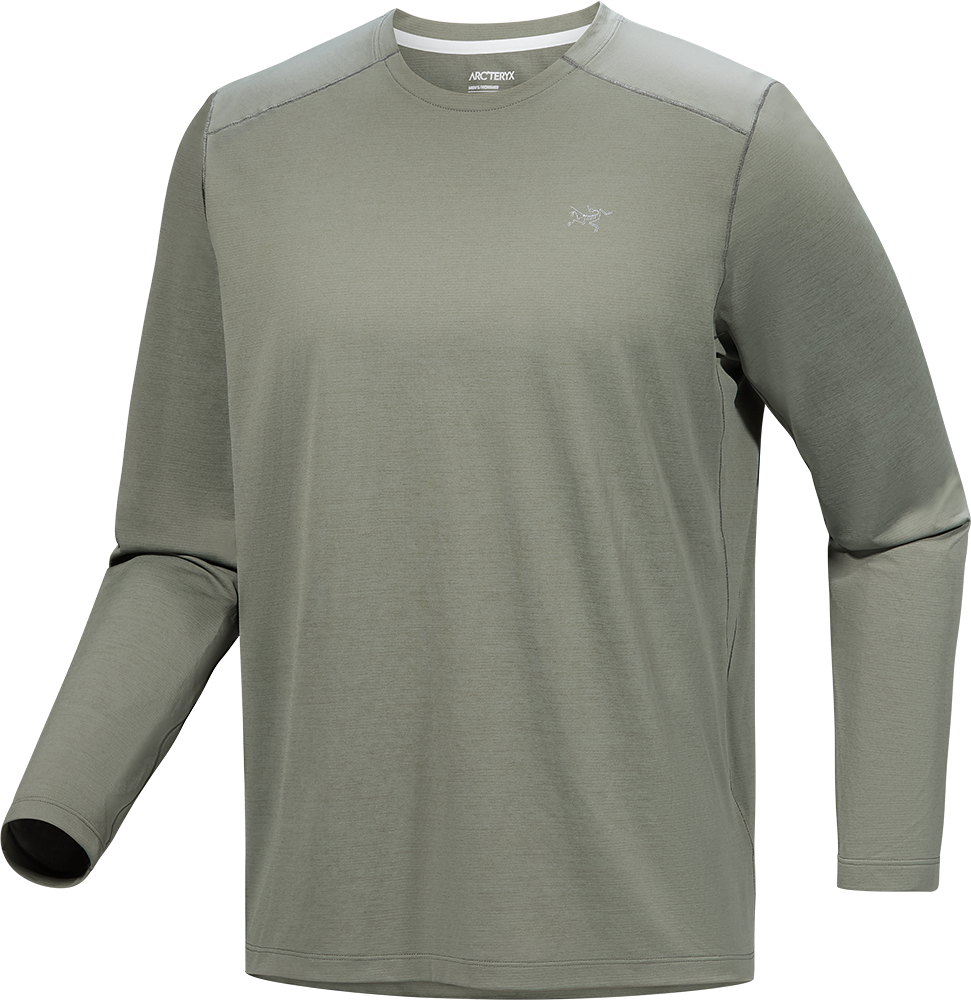 Arc'teryx Cormac Crew LS Mens Forage Heather