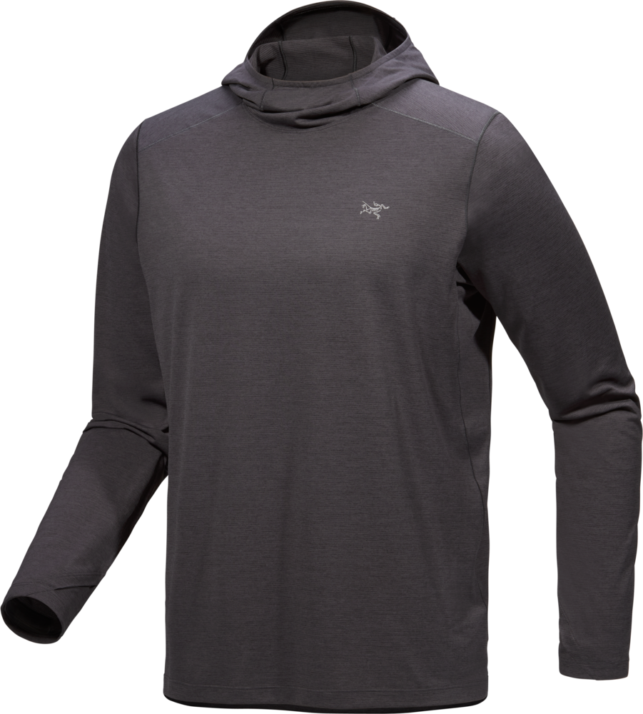 Arc'teryx Cormac Hoody Mens Black Heather