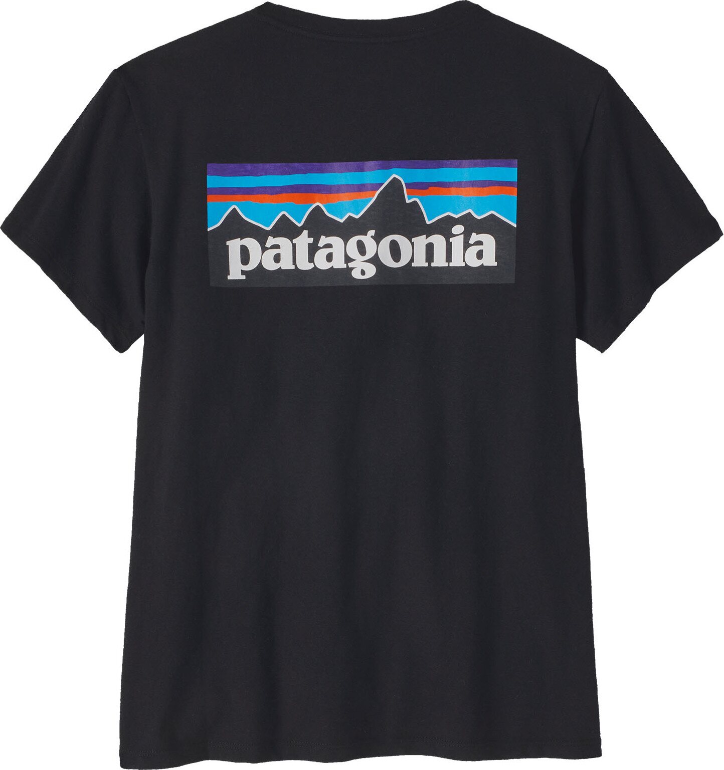 Patagonia P-6 Logo Responsibili-Tee Womens Black