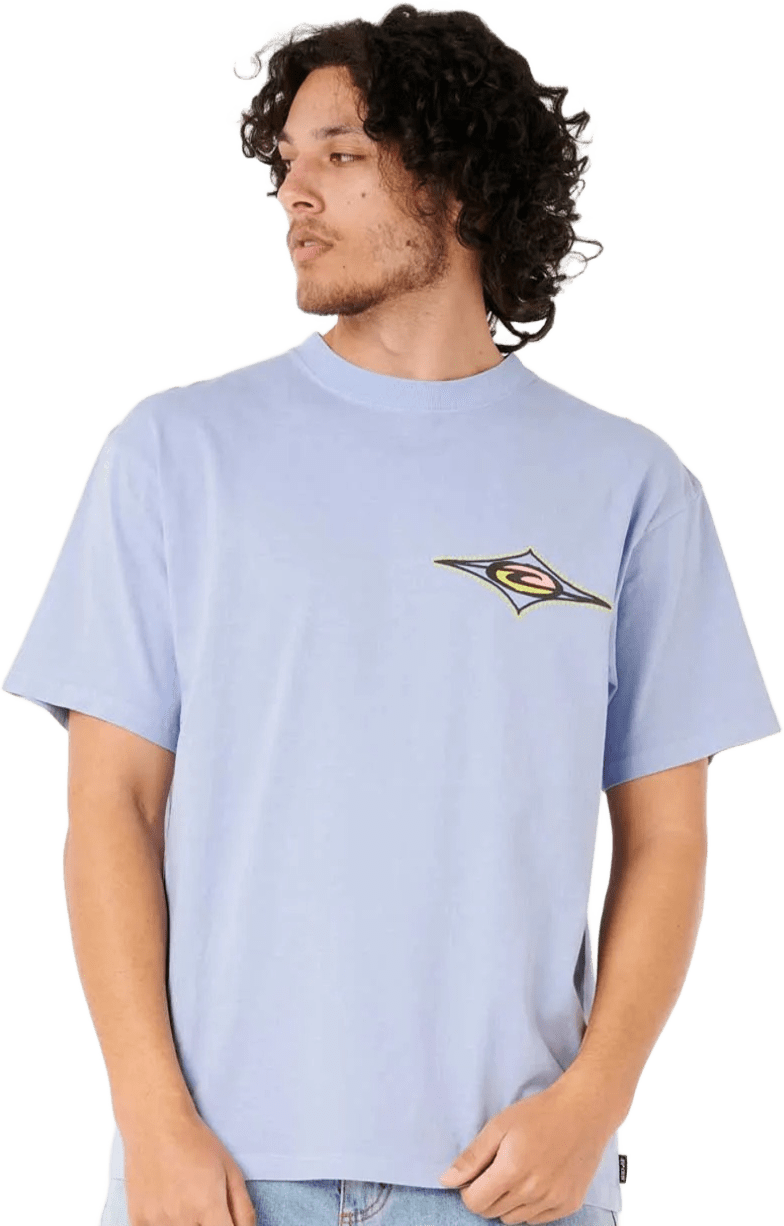 Rip Curl Raw Energy Maxxed Tee Mens Ice Blue