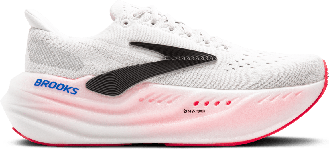 Brooks Glycerin Max Womens White/Black/Diva Pink
