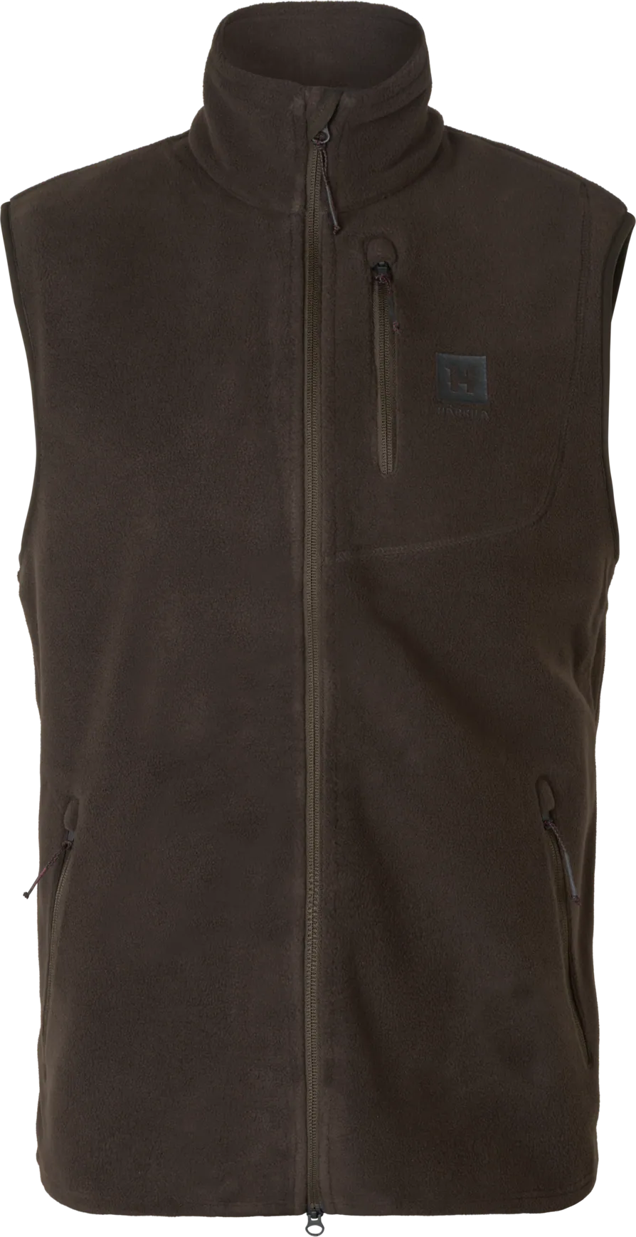 Härkila Aspire Fleece Waistcoat Mens Shadow Brown