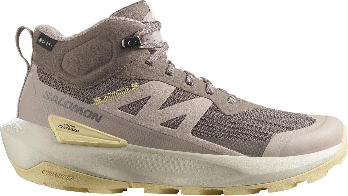 Salomon Elixir Activ Mid GTX Womens Iron / Etherea / Tuc Sunlight