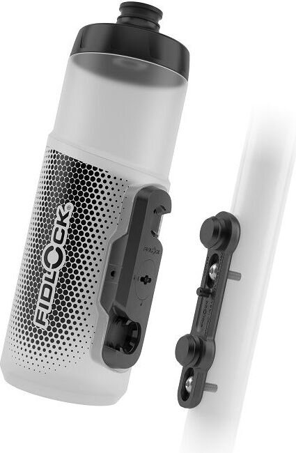 Fidlock Twist Bottle 600 + bike base Transparent Clear