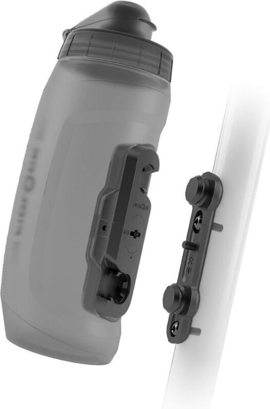 Fidlock Twist Bottle 590 + Bike Base Transparent Black