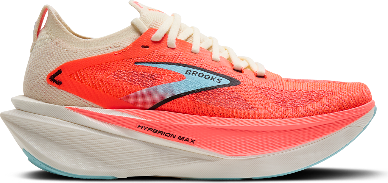 Brooks Hyperion Max 3 Womens Coconut/Fiery Coral/Atomizer