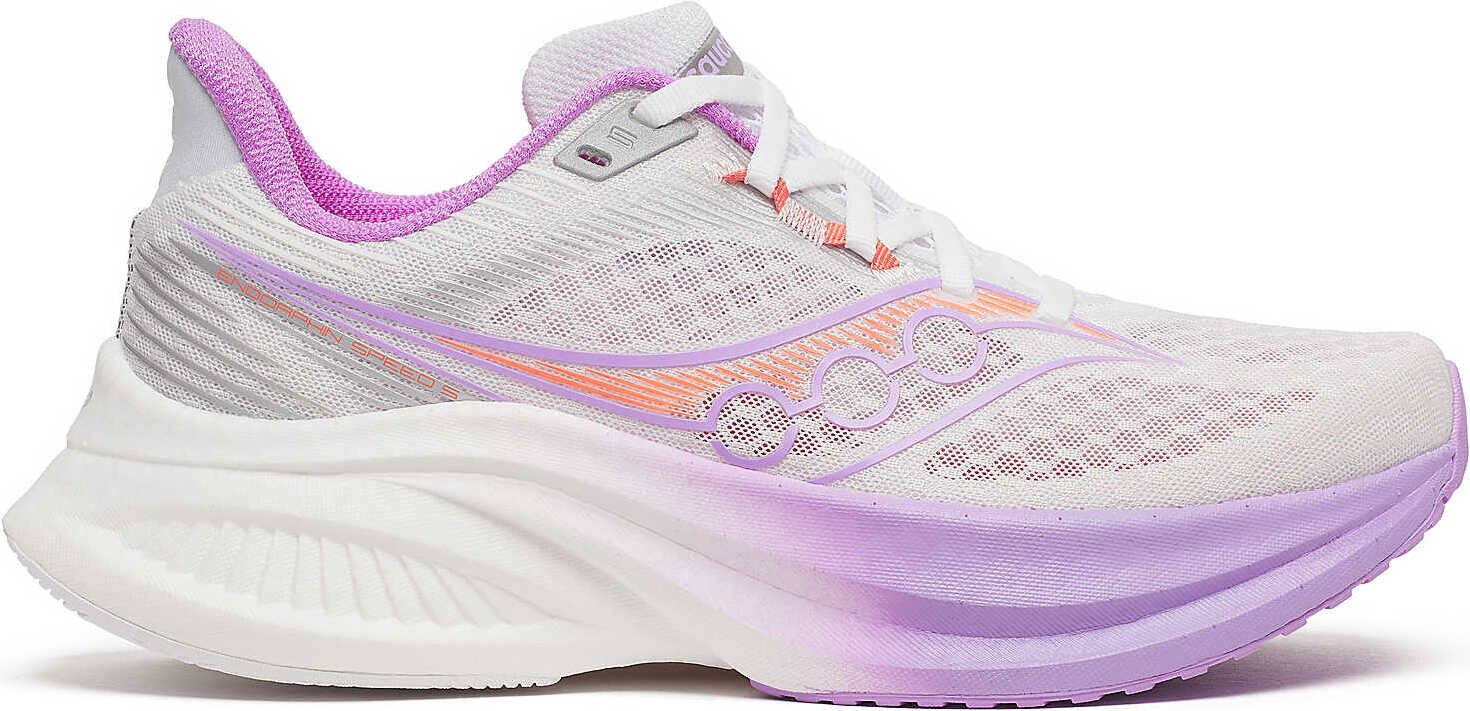 Saucony Endorphin Speed 5 Womens White / Crocus