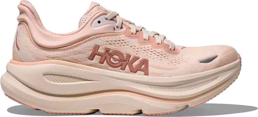 Hoka Bondi 9 Womens Rose Latte/Rose Cream