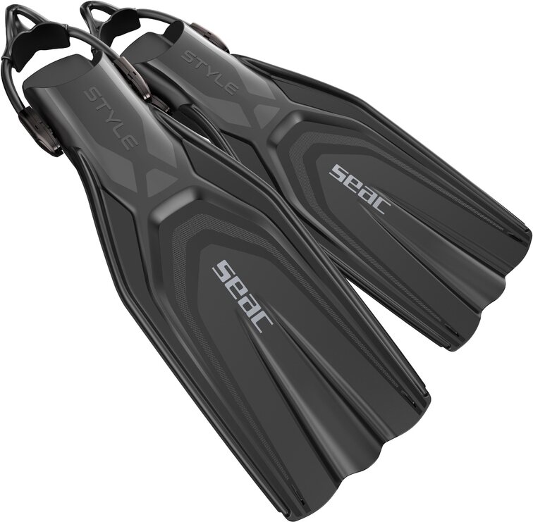 Seacsub Sling Strap Fins Black/Black