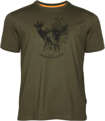 Pinewood Roe T-Shirt Mens Deer
