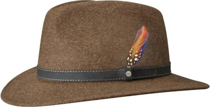 Stetson Traveller Woolfelt Mix Brown Mix