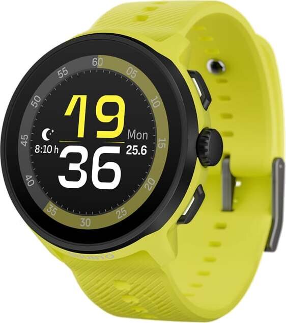 Suunto Run with Silicone Strap Lime