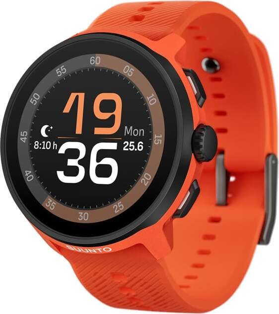 Suunto Run with Silicone Strap Coral Orange