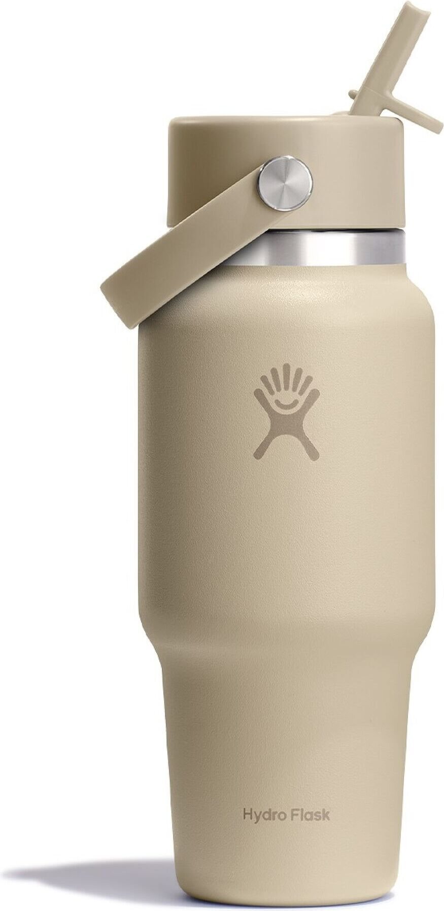 Hydro Flask Travel Bottle with Flex Straw Cap 710 ml (24oz) Oat