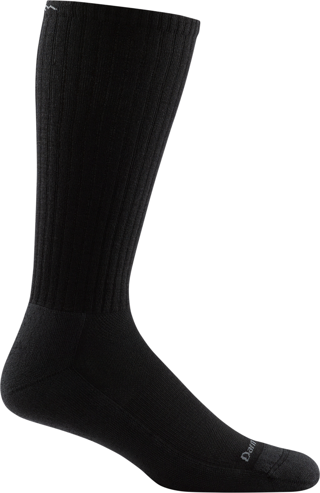 Darn Tough The Standard Mid-Calf Light Mens Black