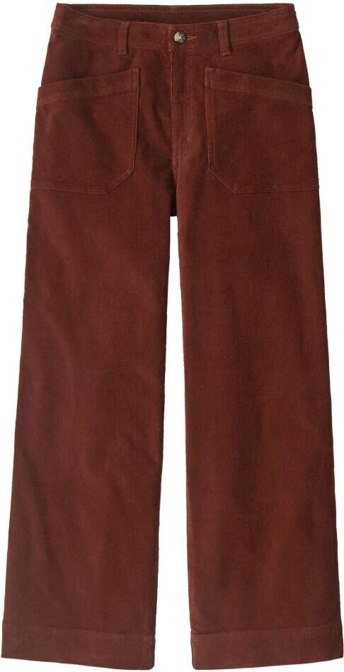 Patagonia Wide Leg Cord Pants Womens Dried Vanilla