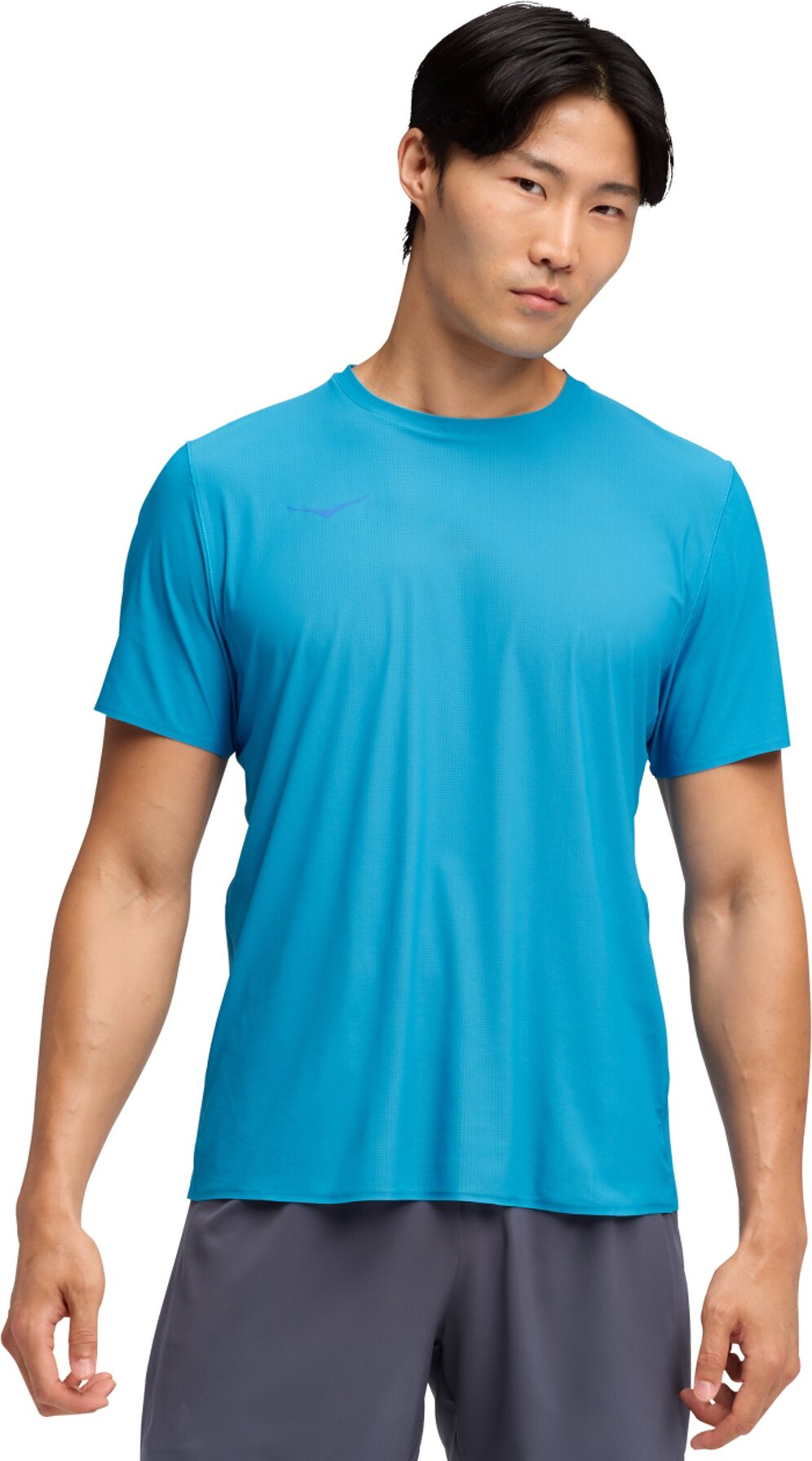 Hoka Airolite Short Sleeve 2.0 Mens Hoka Blue