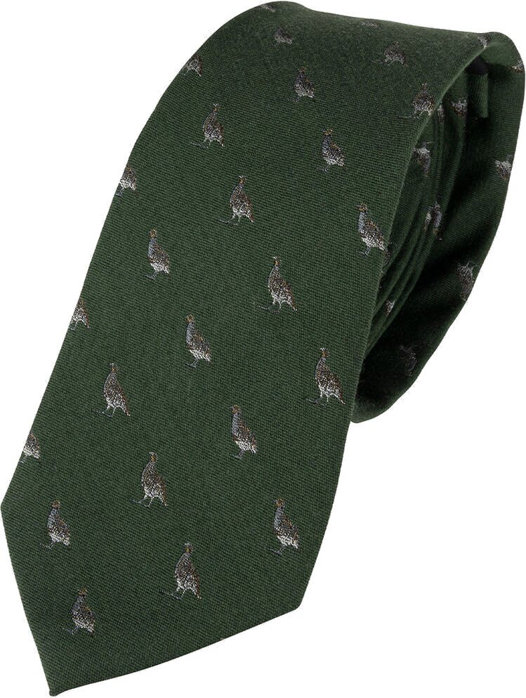 Jack Pyke Silk Tie Partridge Green