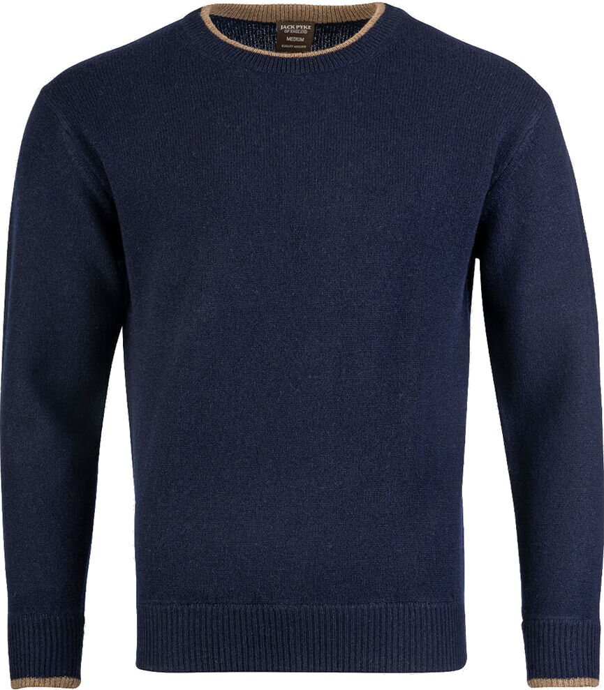 Jack Pyke Ashcombe Crewknit Pullover Navy