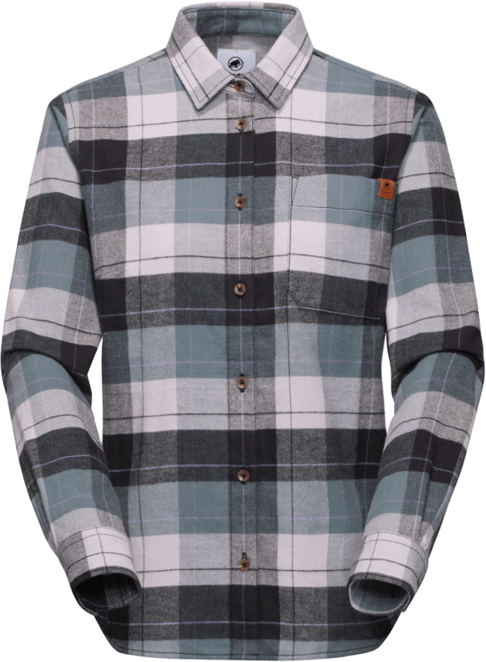 Mammut Trovat Longsleeve Shirt Womens Alpine Calamint-Strata