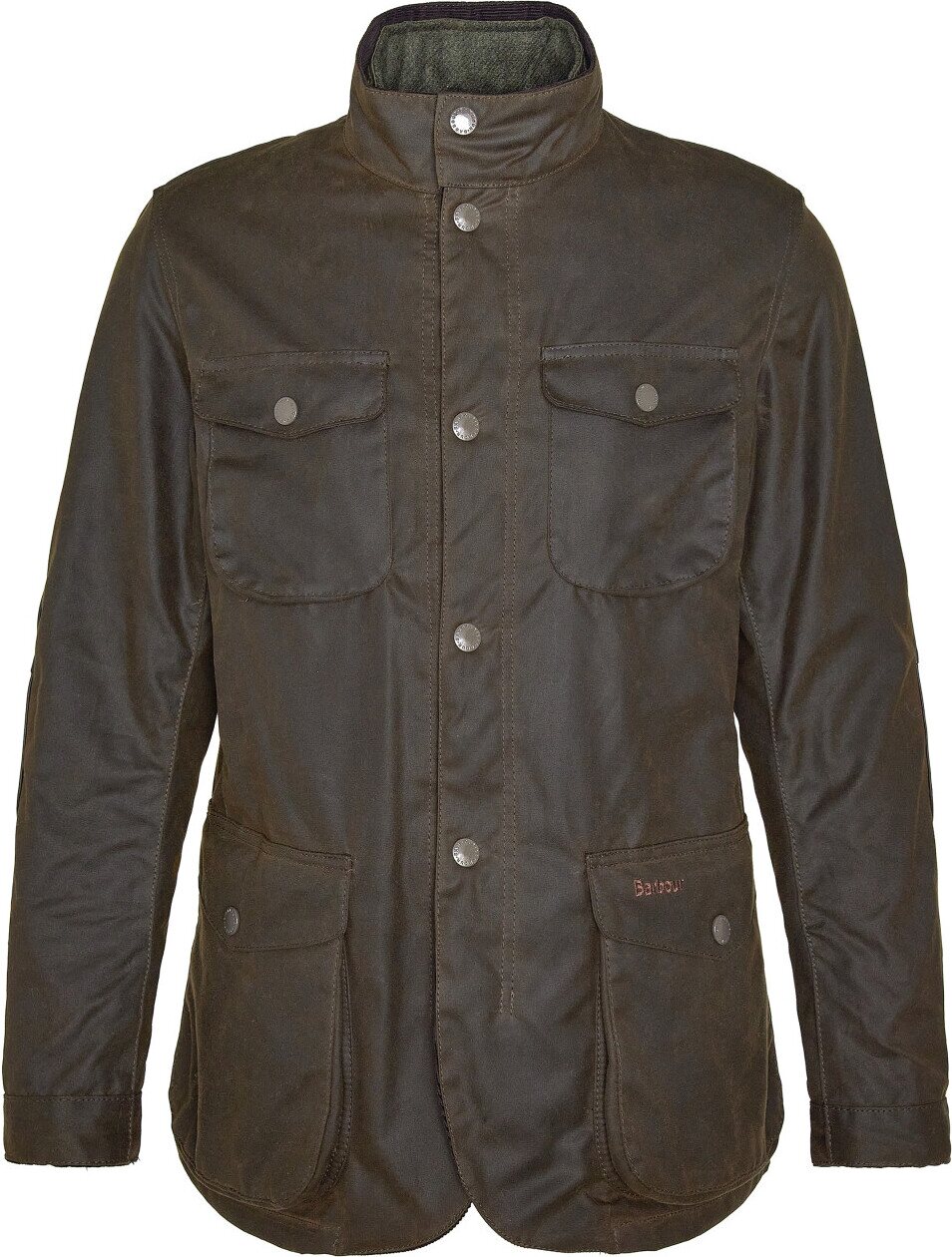 Barbour Ogston Waxed Jacket Mens Olive