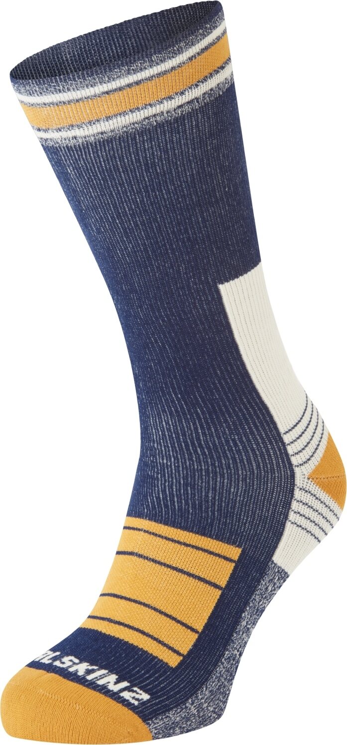 Sealskinz Norwich Waterproof Cold Weather Mid Length Hiking Sock Blue