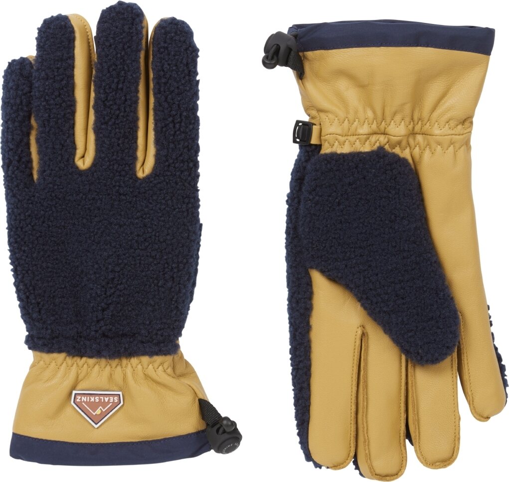 Sealskinz Garvestone Waterproof Sherpa Fleece Hiking Glove Navy