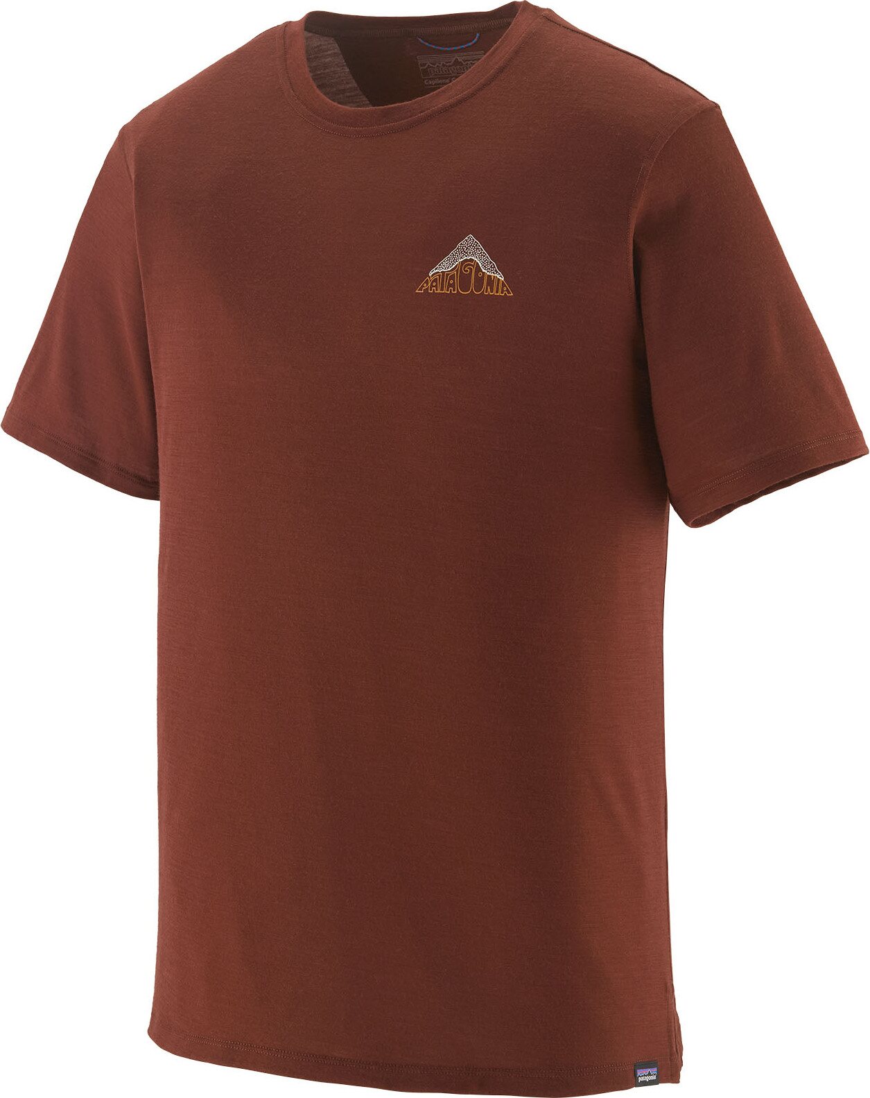 Patagonia Cap Cool Merino Blend Graphic Shirt Mens Driftways: Dried Vanilla