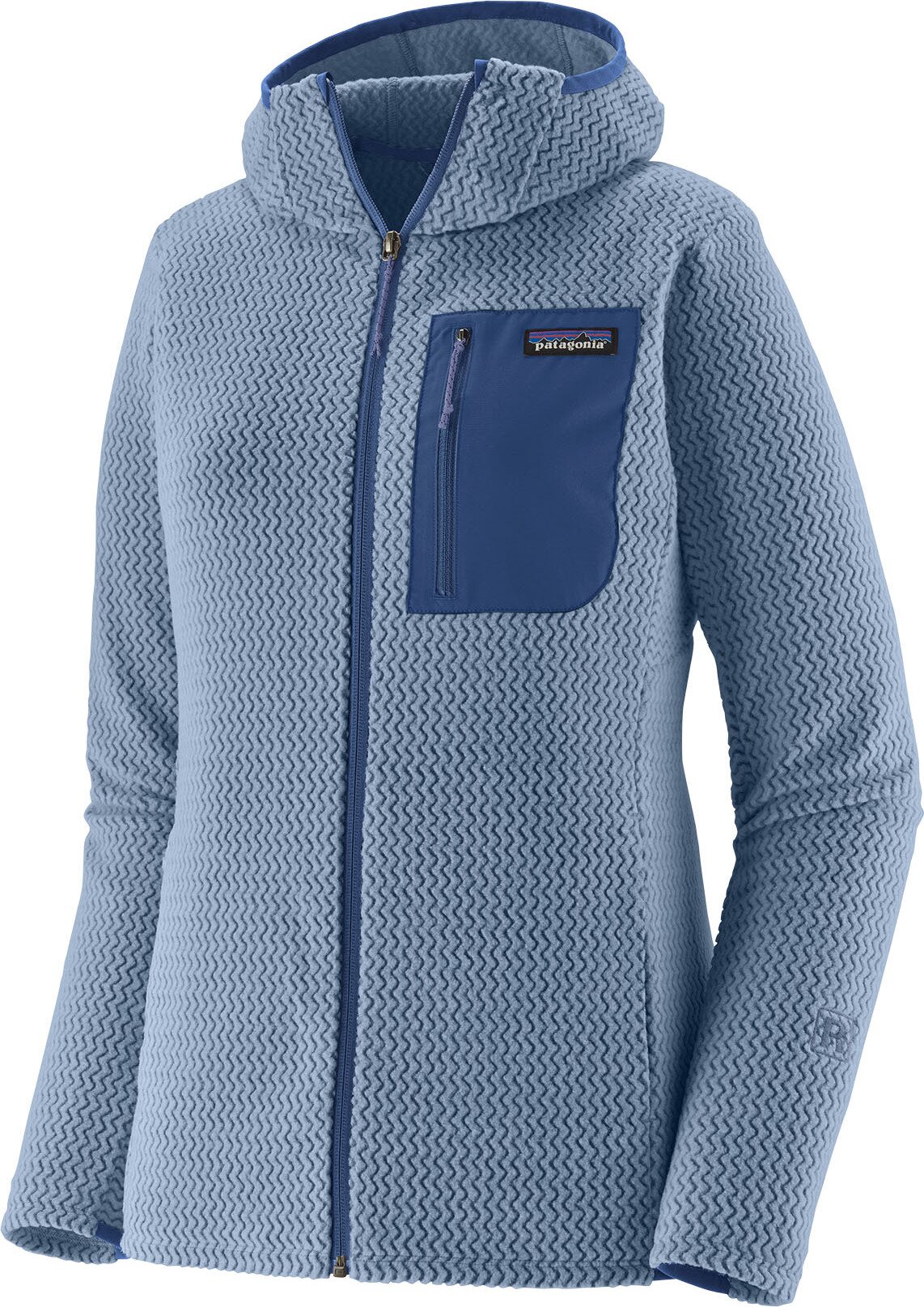 Patagonia R1 Air Full-Zip Hoody Womens Barnacle Blue