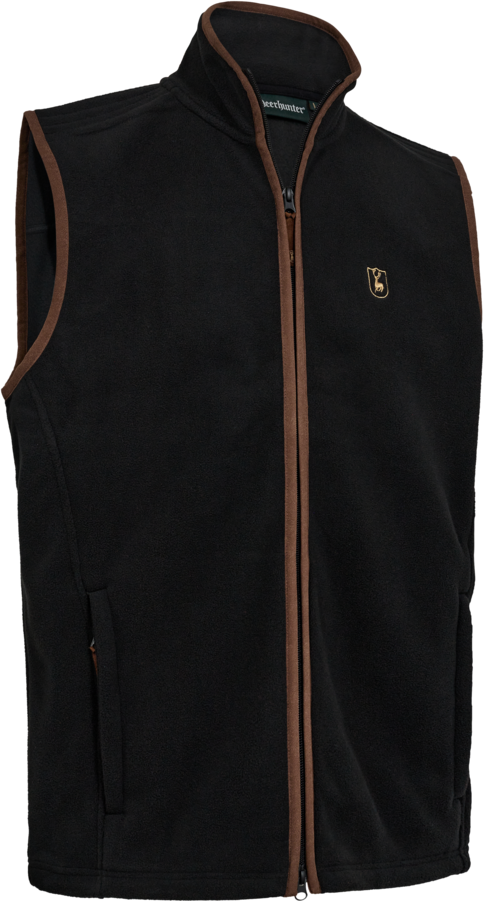 Deerhunter Cumbria Fleece Waistcoat Mens Anthracite Grey