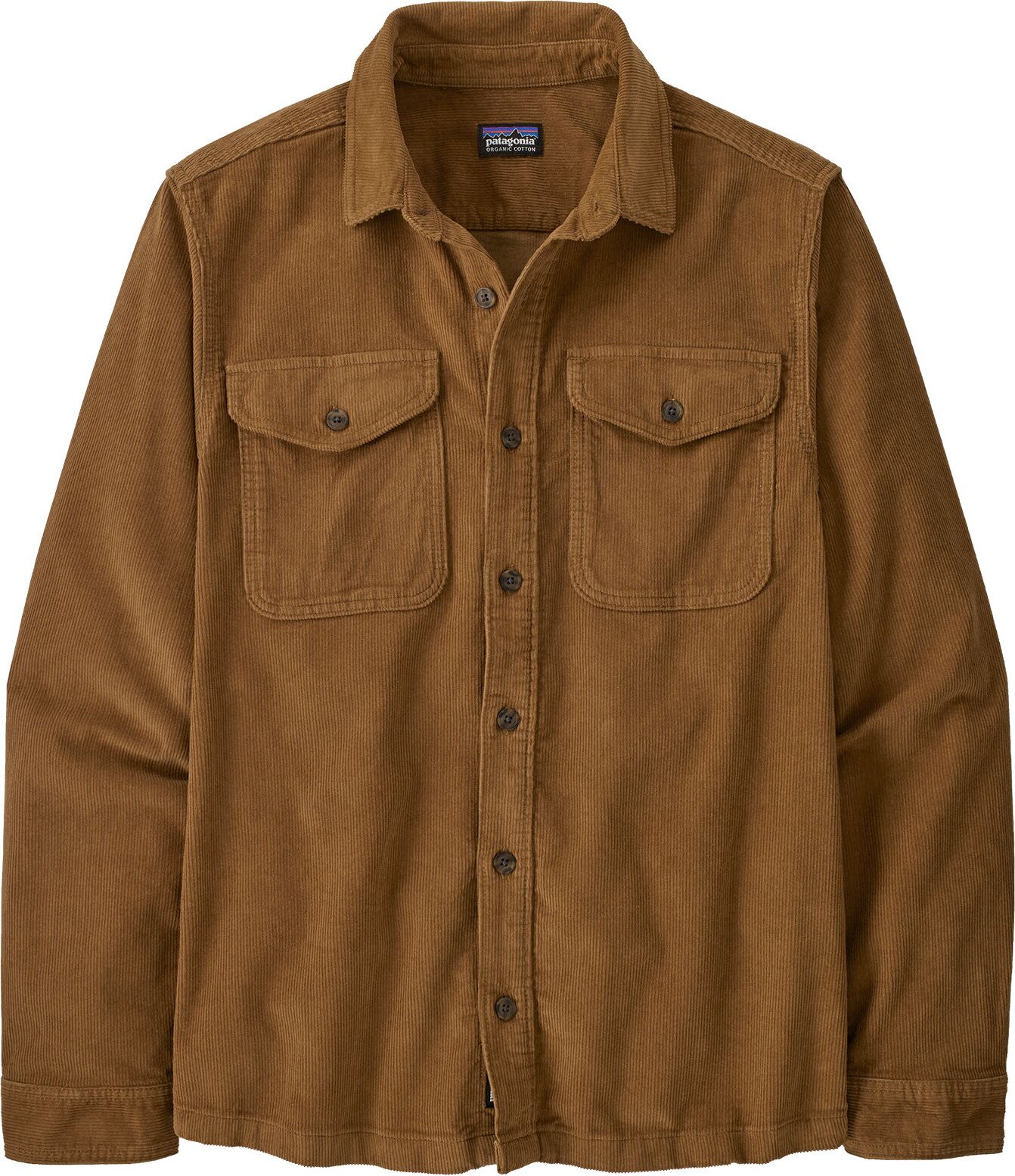 Patagonia Corduroy Shirt Mens Coriander Brown