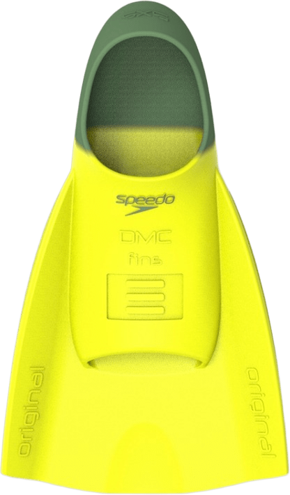Speedo DMC Original Fin Hyper Yellow / Olive